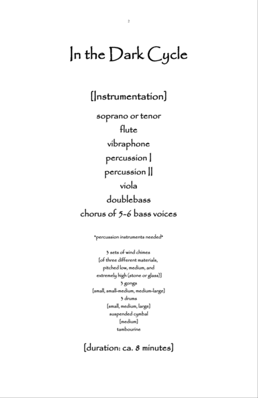 [Cameron-Wolfe] In the Dark Cycle Unison Choir scores gallery preview page 4
