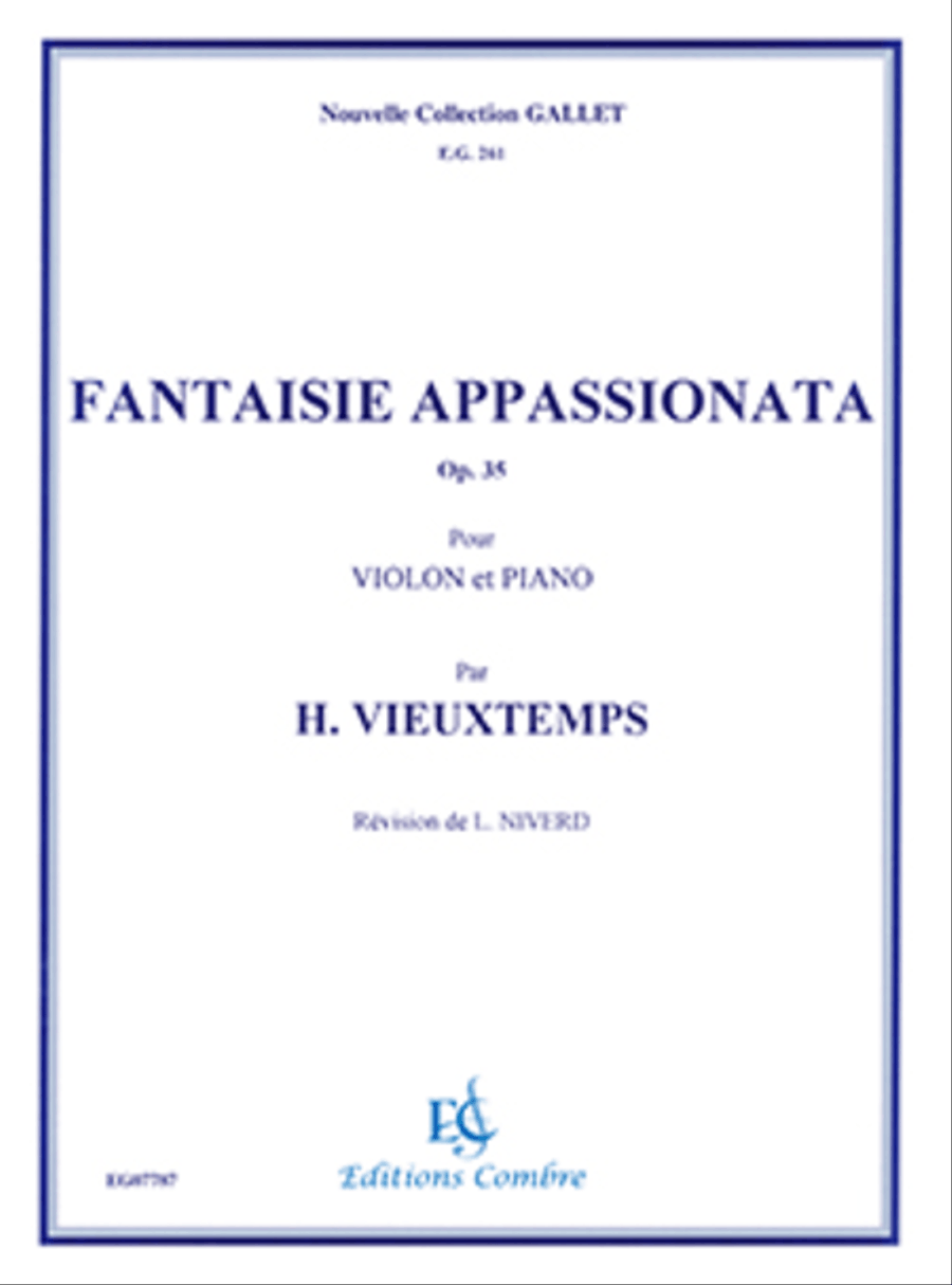 Fantaisie appassionata Op. 35 Violin Solo scores gallery preview page 1