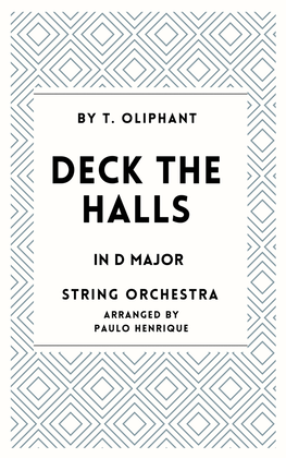 Book cover for Deck the Halls - String Orchestra - D Major