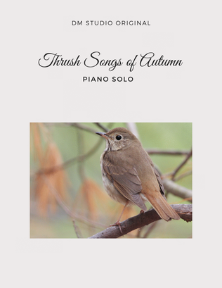 Book cover for Thrush Songs of Autumn
