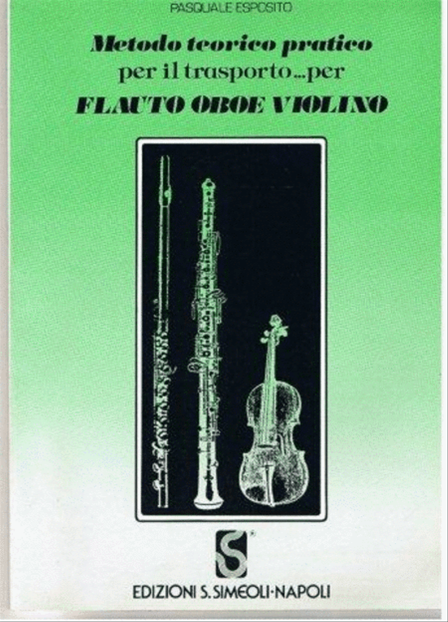 Metodo Teorico Pratico Per Il Trasporto Flute Solo scores gallery preview page 1