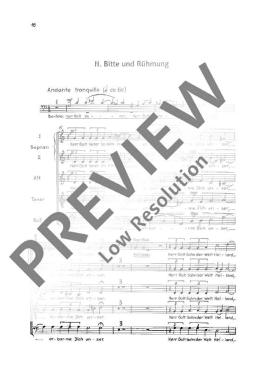 Ostermesse Mixed Choir scores gallery preview page 21