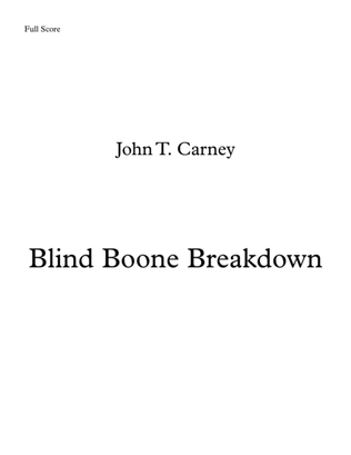 Blind Boone Breakdown