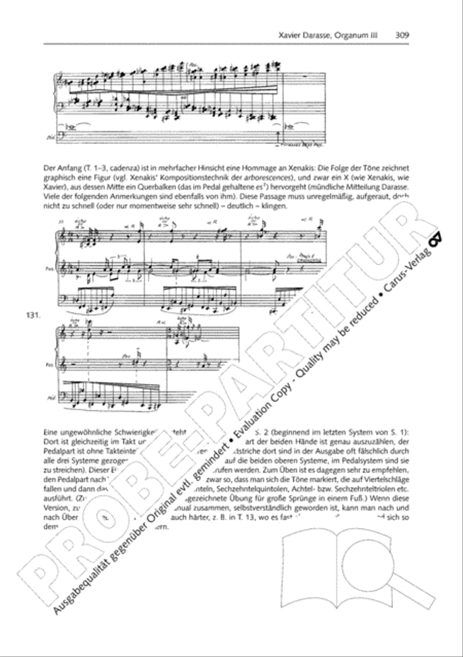 Orgelschule zur historischen Auffuhrungspraxis Organ Solo scores gallery preview page 310