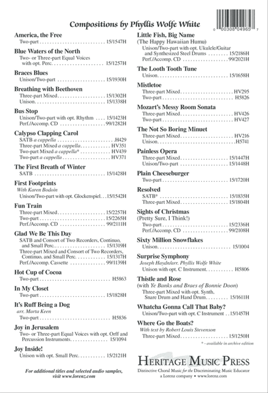 America, the Free America, the Free 2-Part scores gallery preview page 12