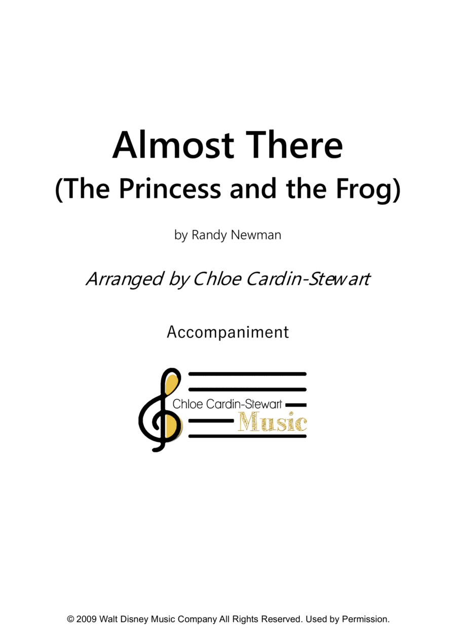 Almost There - Score Only Small Ensemble scores gallery preview page 1