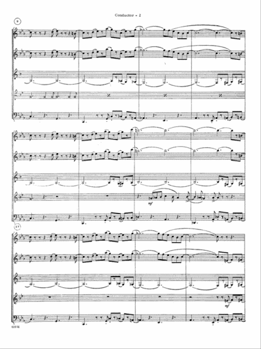 The Pink Panther Woodwind Quintet scores gallery preview page 5
