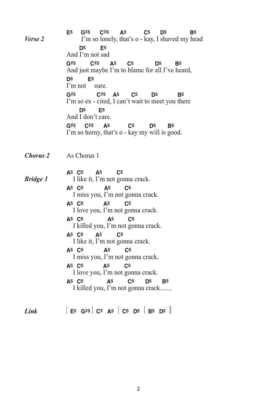Lithium Guitar scores gallery preview page 2