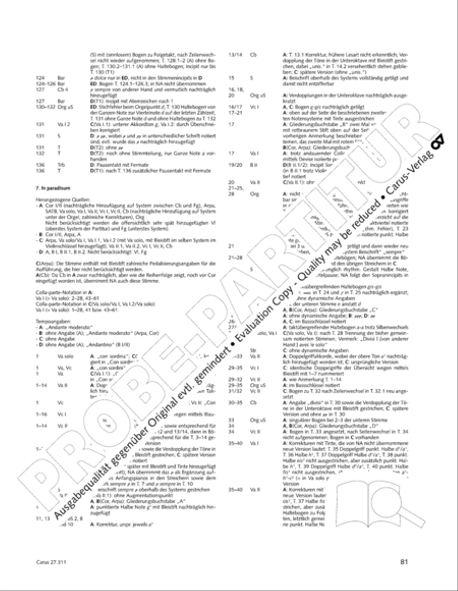 Requiem - church version (Requiem. Fassung mit kleinem Orchester) 4-Part scores gallery preview page 97