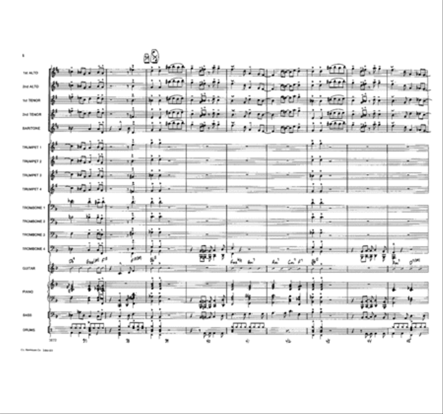 Knight's Court Knight's Court Jazz Ensemble scores gallery preview page 6