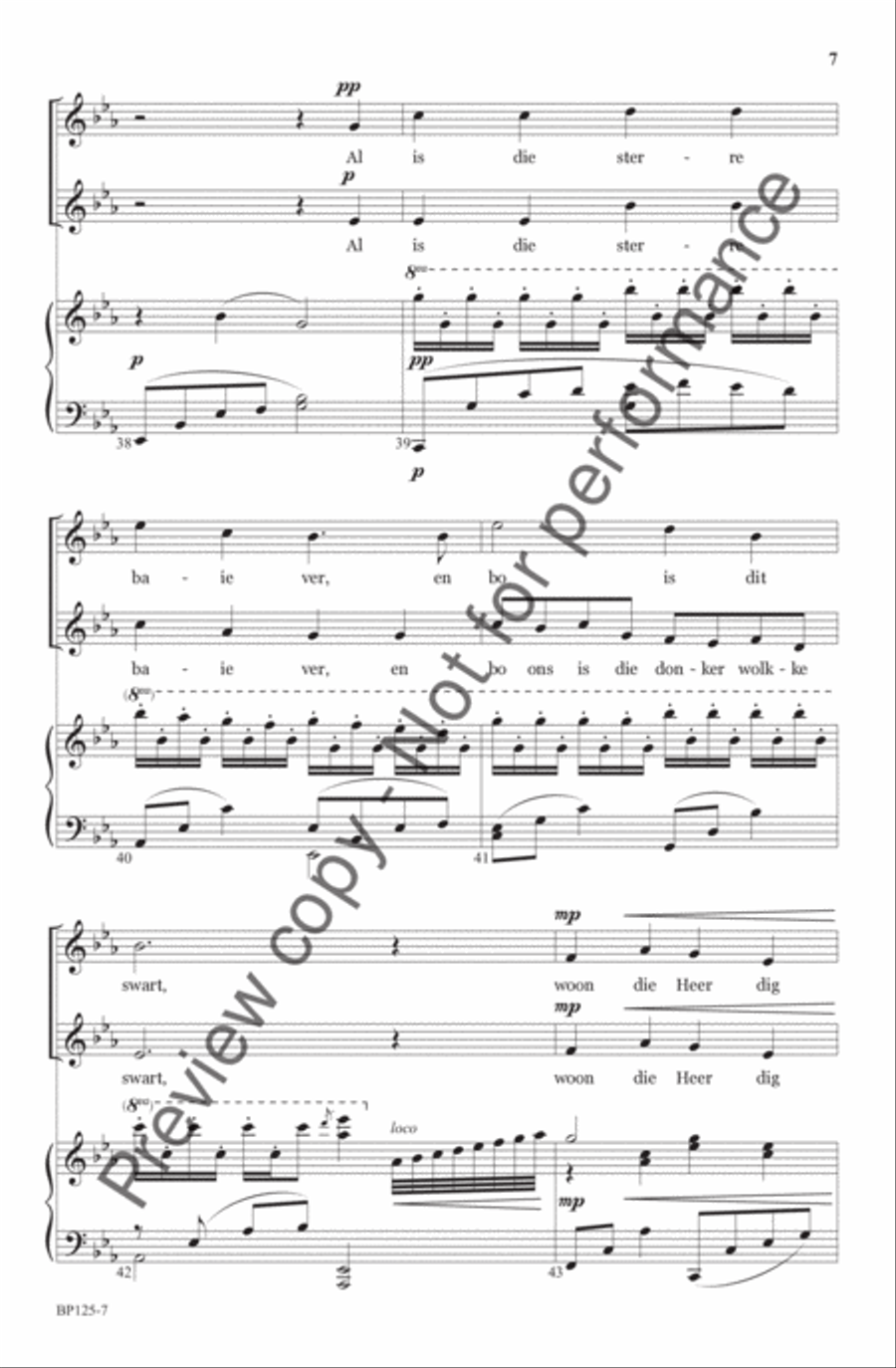 Halleluja, Loof Die Here - SA SA scores gallery preview page 8