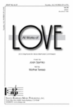 Book cover for All Works of Love - SATB Octavo