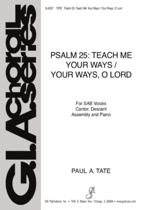 Psalm 25: Teach Me Your Ways / Your Ways, O Lord - Guitar edition