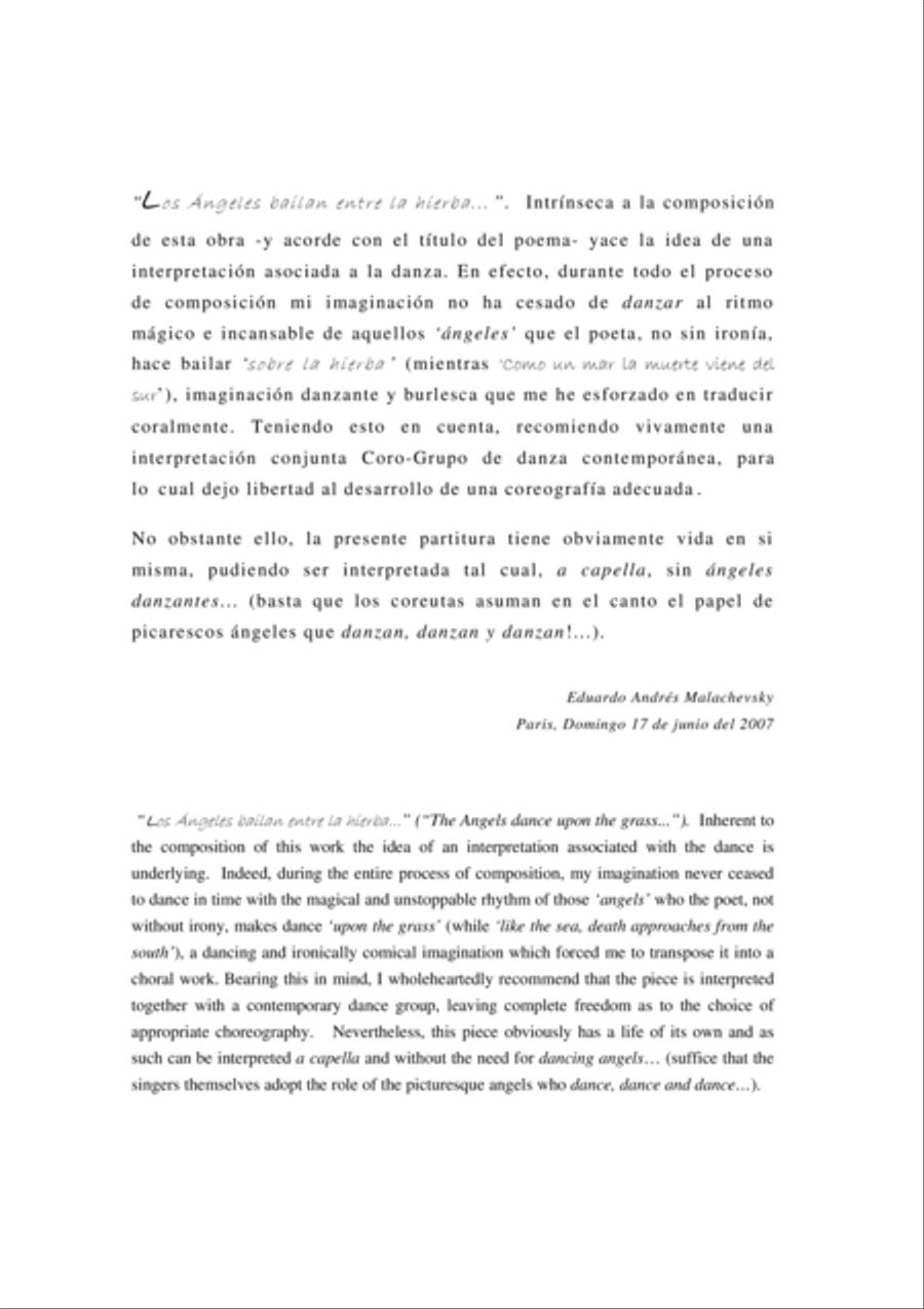 LOS ANGELES BAILAN ENTRE LA HIERBA Divisi scores gallery preview page 3