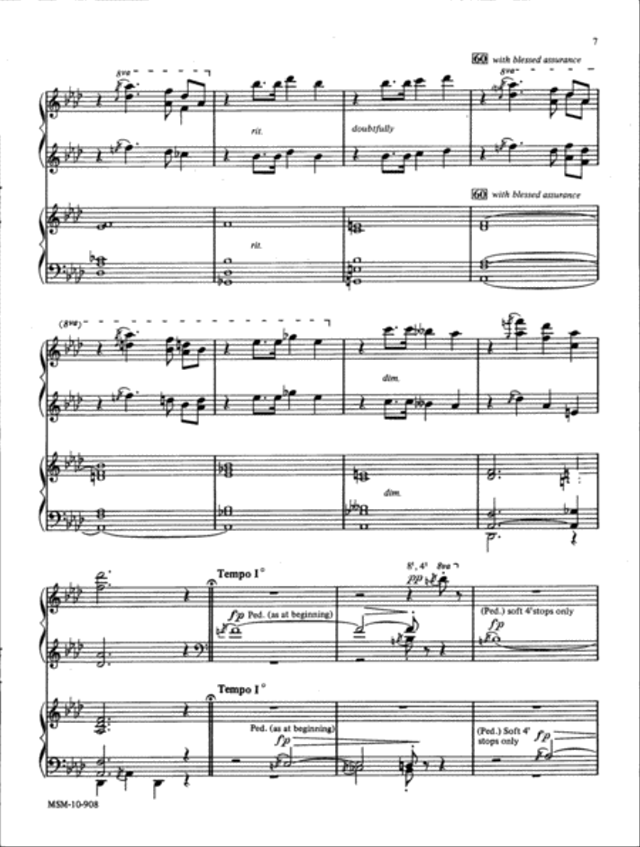 Ragtime Ragtime Organ scores gallery preview page 5