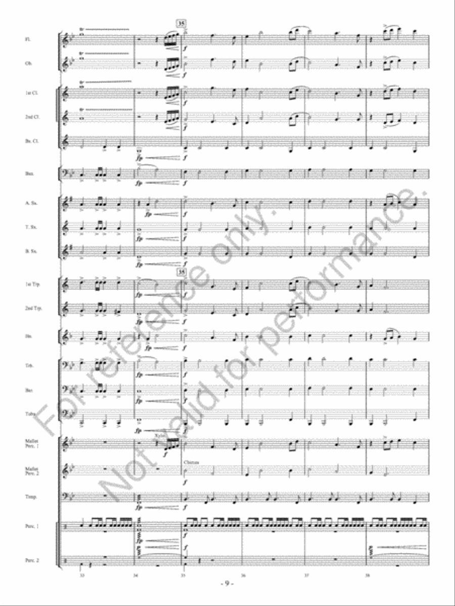 Sedona Concert Band scores gallery preview page 10