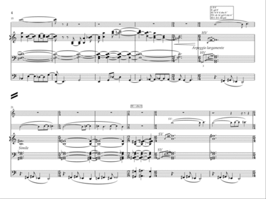 Gethsemane for organ Gethsemane for organ Organ Solo scores gallery preview page 4