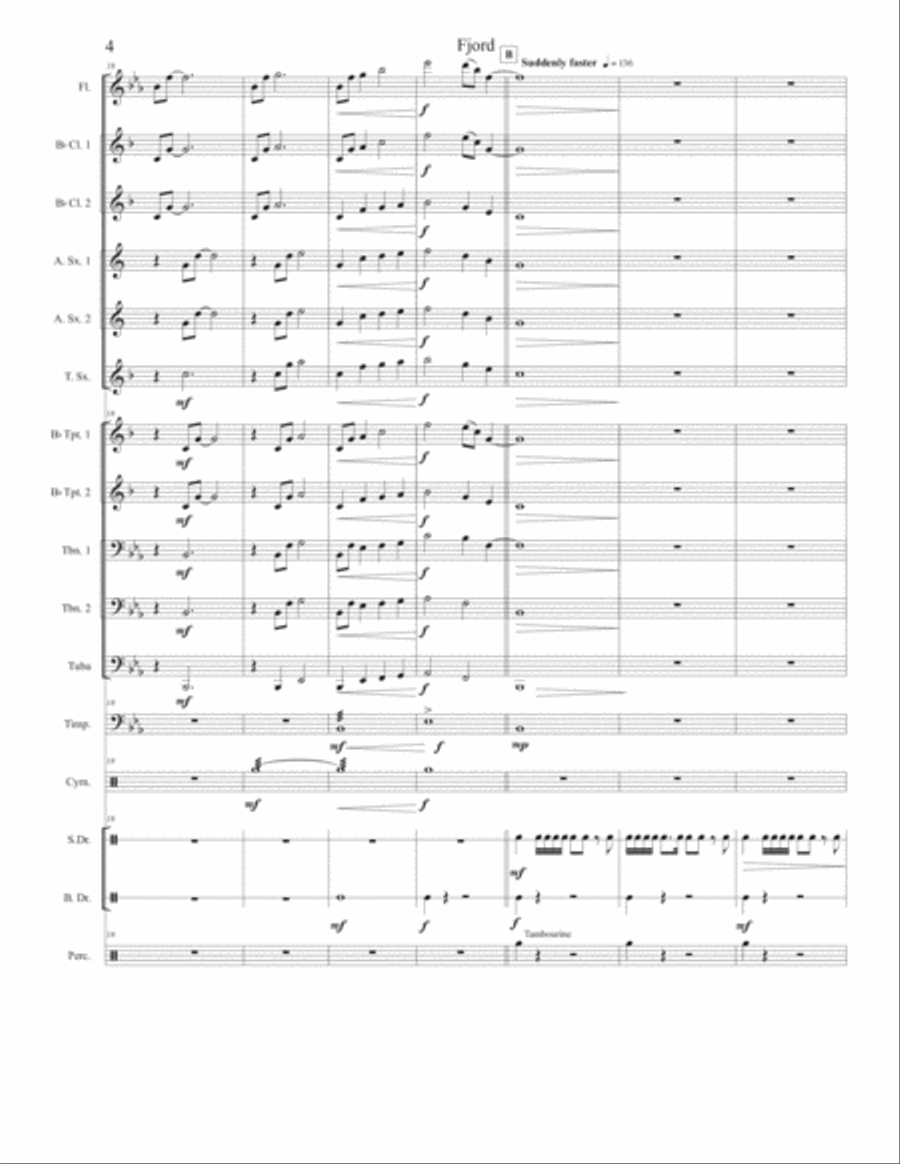 Fjord Concert Band scores gallery preview page 4