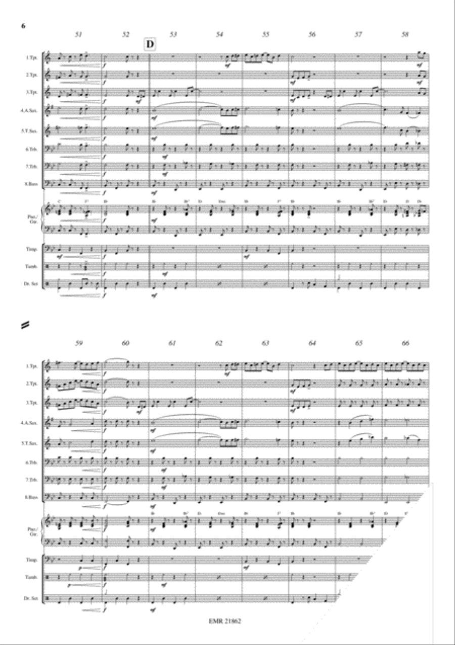 The Entertainer Saxophone scores gallery preview page 6