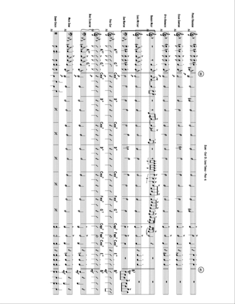 East St. Louis Toodle-oo Jazz Ensemble scores gallery preview page 4
