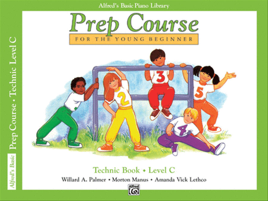 Alfred's Basic Piano Prep Course Technic, Book C Piano Method scores gallery preview page 1
