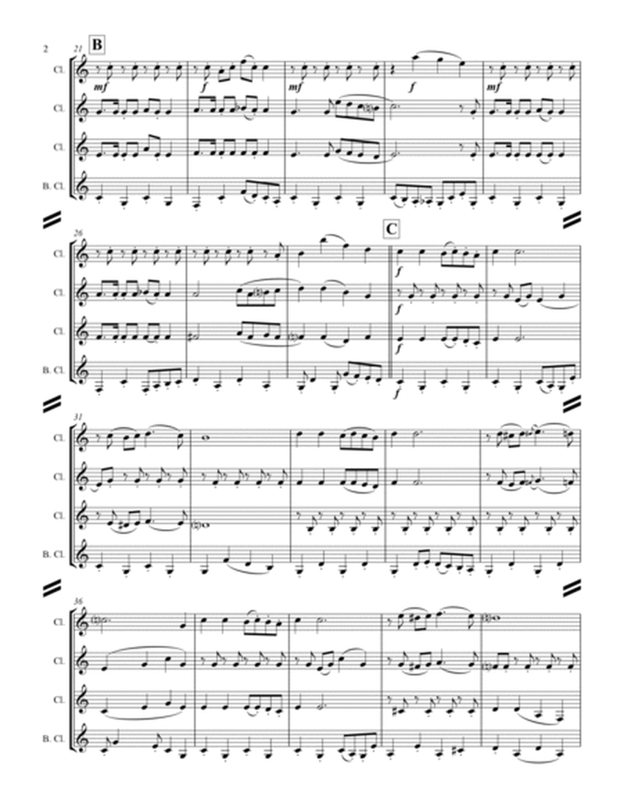 Herzen Haben Keine Fenster (for Clarinet Quartet) image number null