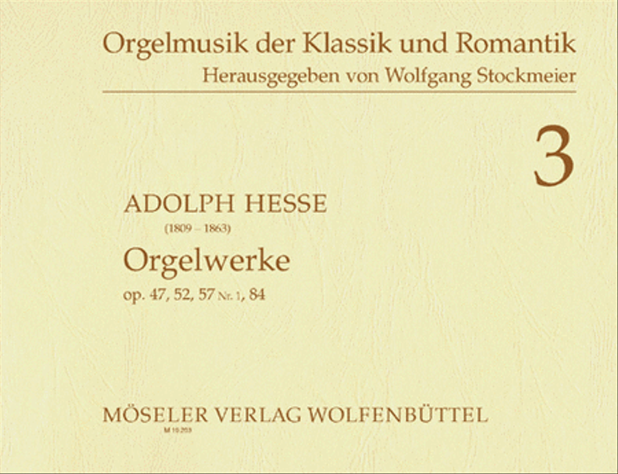 Ausgewahlte Orgelwerke Organ scores gallery preview page 1
