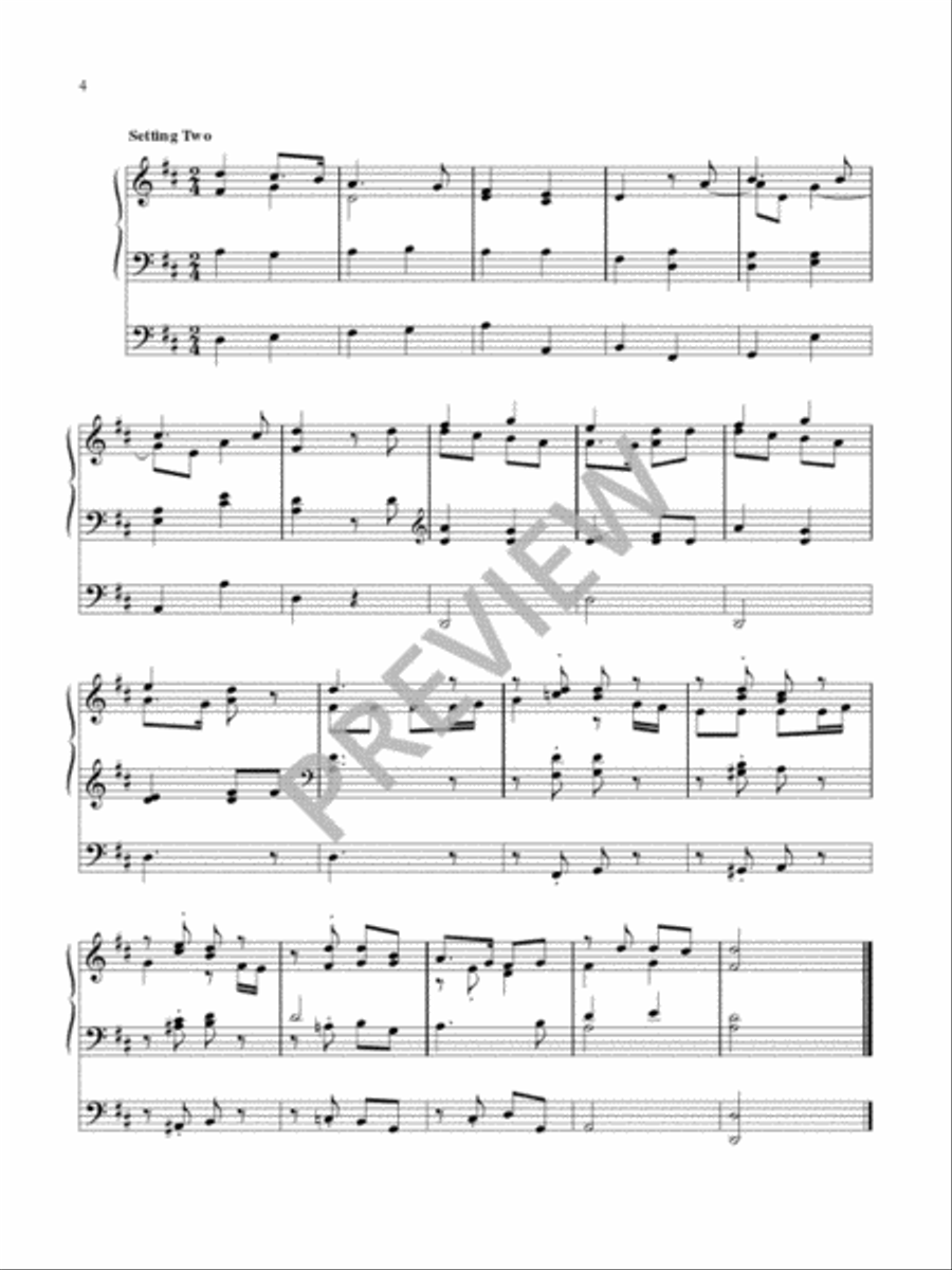 Hymn Harmonizations for Organ - Volume 2 Organ scores gallery preview page 7