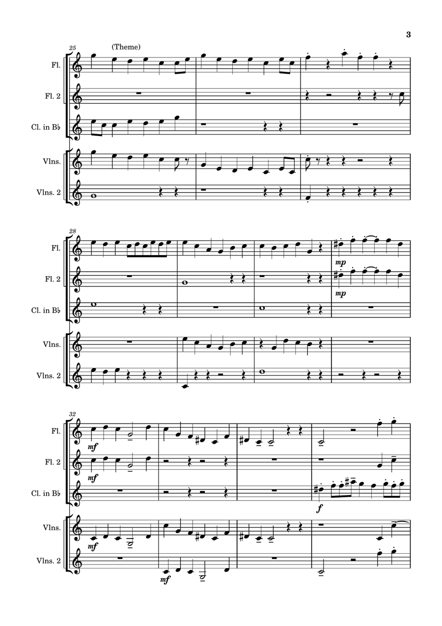 Henry's Court Chamber Orchestra scores gallery preview page 3