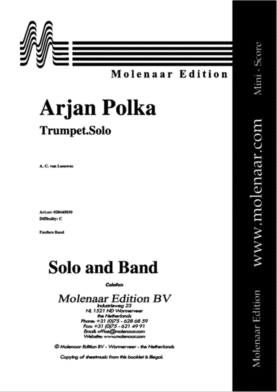 Arjan Polka Fanfare Band scores gallery preview page 2