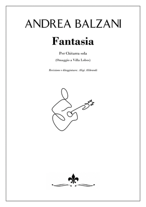 🎼 Fantasia per chitarra sola [GUITAR SCORE] (foglio album)
