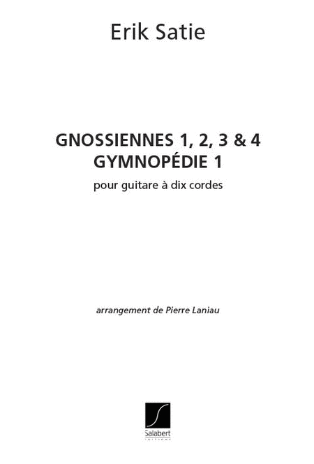 Gnossiennes N. 1, 2, 3 & 4