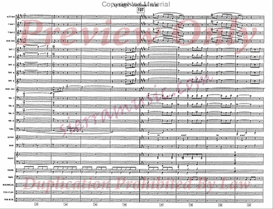 La Suerte De Los Tontos Jazz Ensemble scores gallery preview page 26