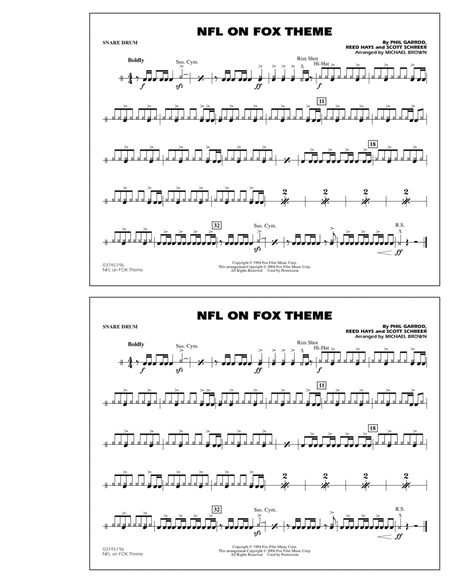 NFL On Fox - Snare Drum