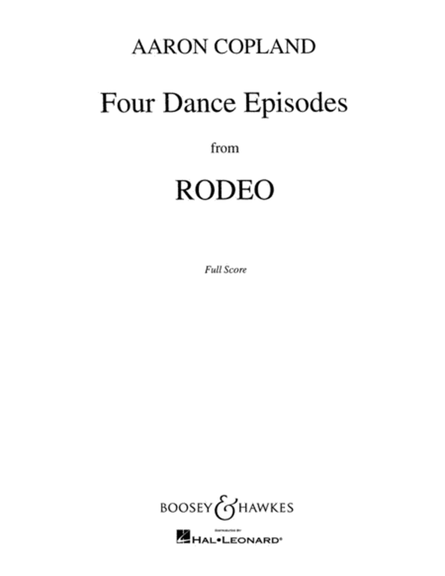 Four Dance Episodes from Rodeo