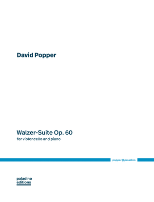 Walzer-Suite ("Waltz Suite") for Violoncello and Piano, Op. 60