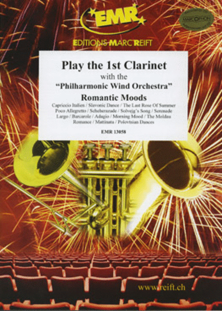 Play the 1st Clarinet with the Philharmonic Wind Orchestra