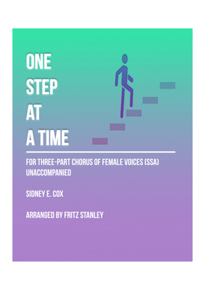 Book cover for One Step at a Time - SSA A Cappella