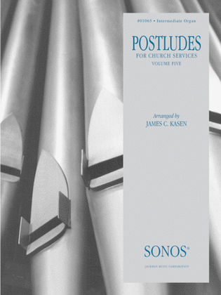 Book cover for Postludes - Vol 5 - Organ