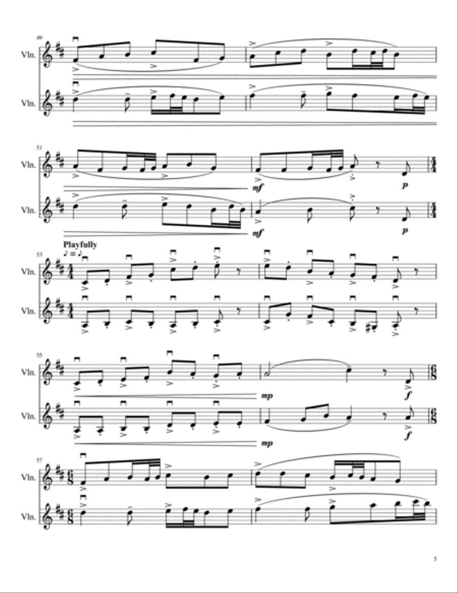 The Old Phonograph Set of Parts scores gallery preview page 5