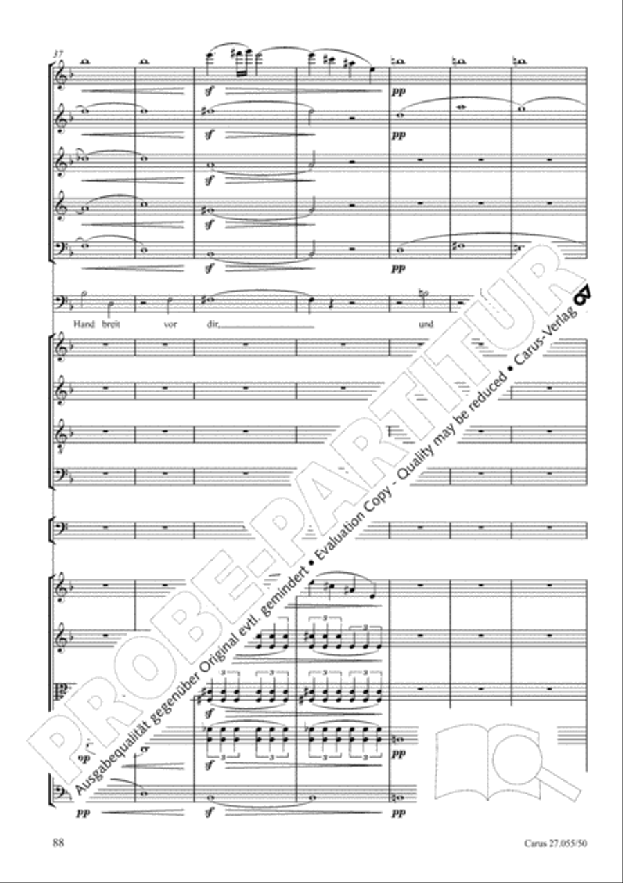Ein Deutsches Requiem (German Requiem) 4-Part scores gallery preview page 95