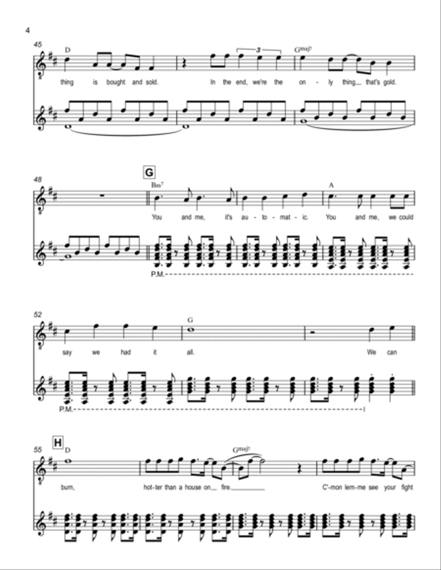 House On Fire Acoustic Guitar scores gallery preview page 4