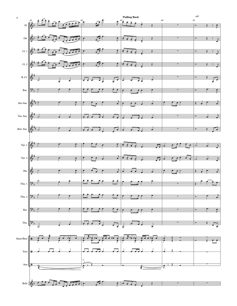 Loch Lomond for Concert Band Concert Band scores gallery preview page 6