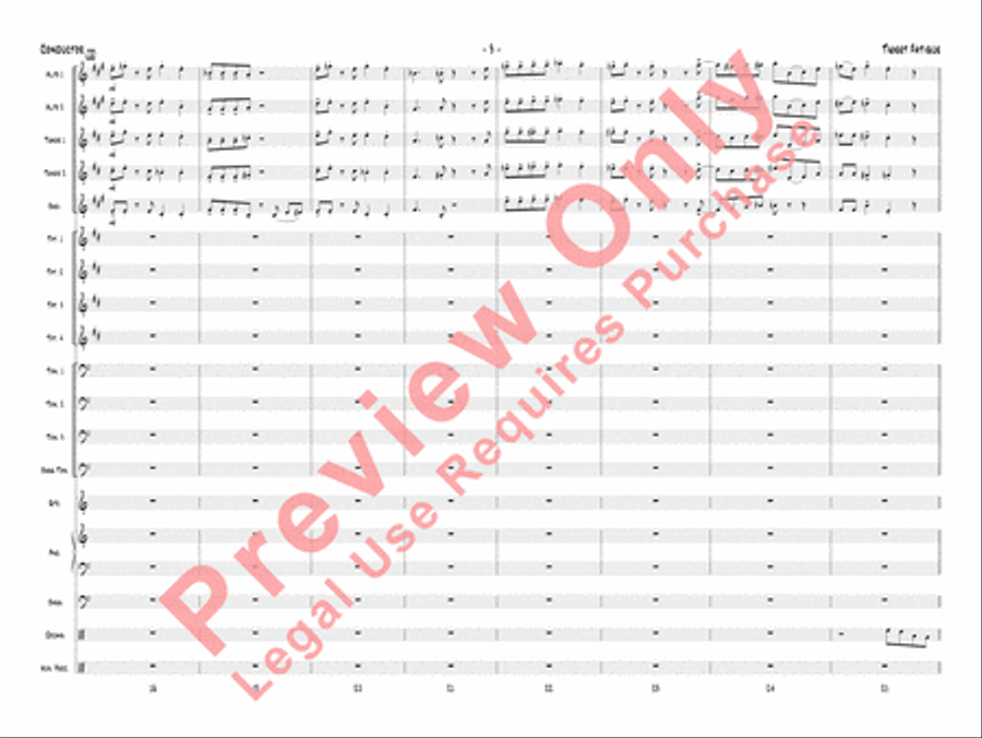 Tweet Fatigue Tweet Fatigue Jazz Ensemble scores gallery preview page 6