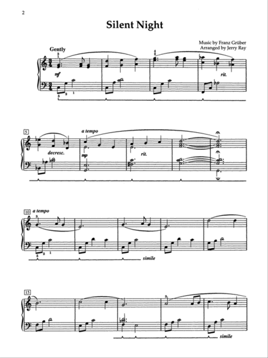 Christmas, Christmas, Christmas Piano Solo scores gallery preview page 3