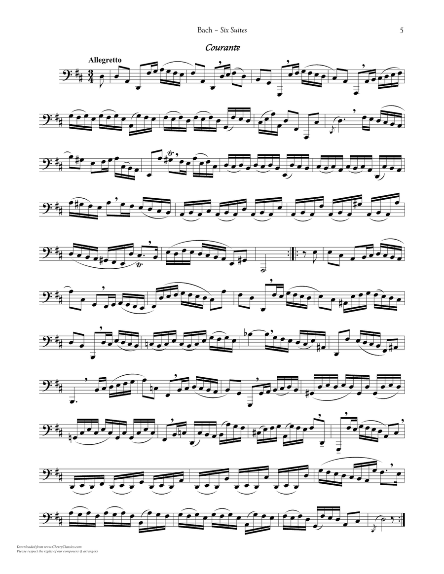 Unaccompanied Suites for Tuba Tuba scores gallery preview page 6