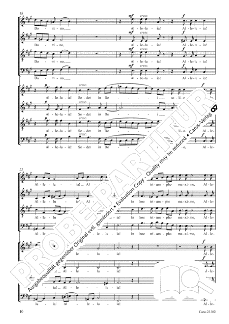 Charles Villiers Stanford: Three Motets op. 38 Score scores gallery preview page 11