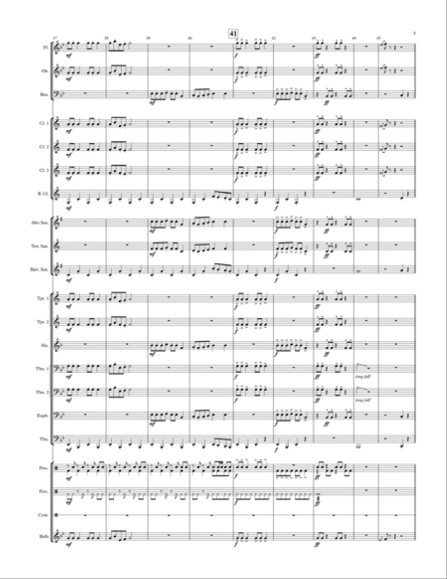 Holiday Mash-Up - for Concert Band Concert Band scores gallery preview page 5