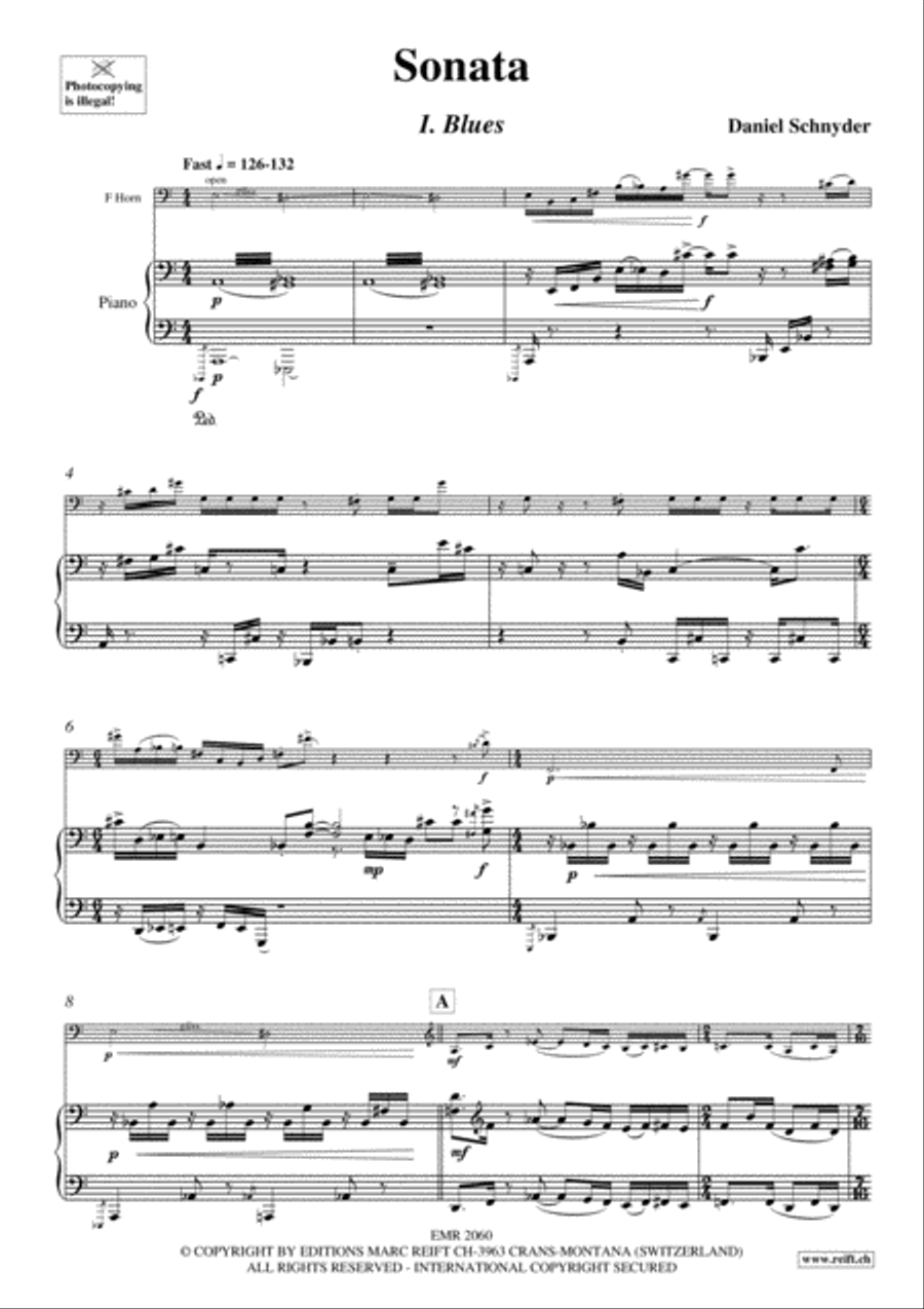 Sonata Sonata Horn scores gallery preview page 4