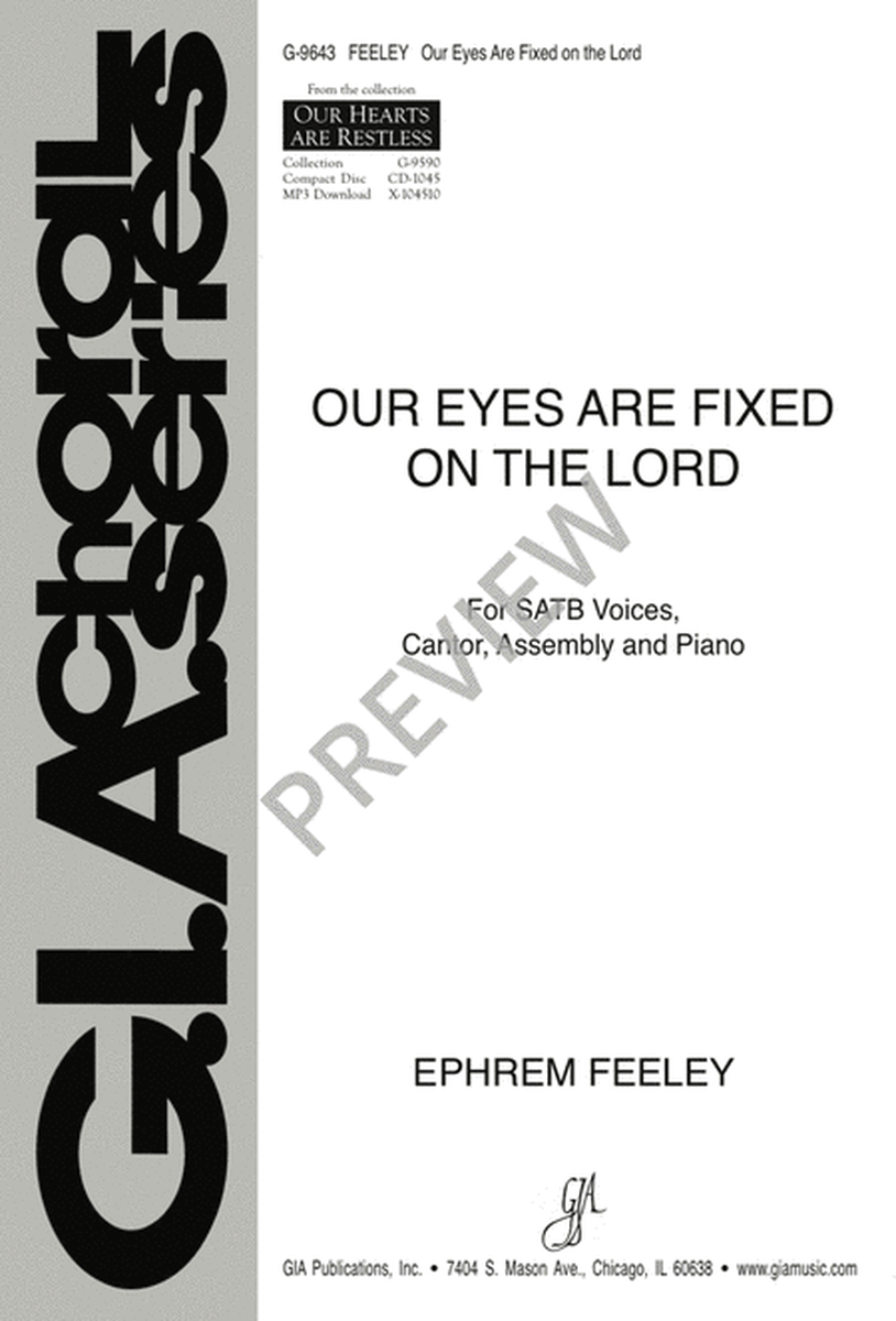 Our Eyes Are Fixed on the Lord image number null